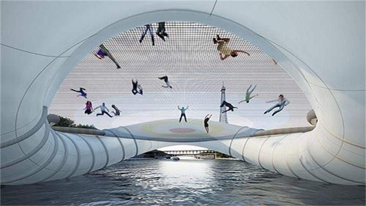 哈尔滨大型蹦床桥